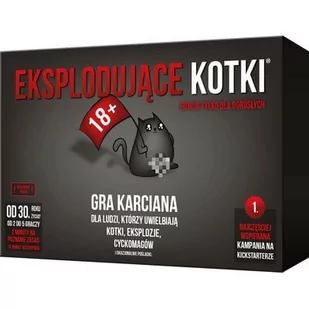 Eksplodujące Kotki: Edycja dla dorosłych - Gry planszowe - miniaturka - grafika 1