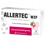 Leki na alergię - Allertec WZF 10mg x10 tabletek - miniaturka - grafika 1