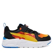 Buty dla chłopców - Sneakersy Puma Trinity Lite Hot Wheels AC+ PS 401407 01 Kolorowy - miniaturka - grafika 1