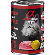 Mokra karma dla psów - ALPHA SPIRIT WIEPRZOWINA Z JABŁKIEM 400g - miniaturka - grafika 1