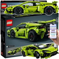 Klocki - LEGO KLOCKI PREZENT Lamborghini Huracán Technic 42161 Super Auto Samochód Dla Dziecka Syna Chłopca PREZENT + EBOOK-2 - miniaturka - grafika 1