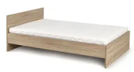 Łóżka - Pojedyncze łóżko dąb sonoma 90x200 W1-A51 - miniaturka - grafika 1