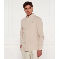 Koszule męskie - Tommy Jeans Koszula Regular Fit z dodatkiem lnu - miniaturka - grafika 1