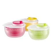 Pozostałe akcesoria kuchenne - Wirówka do sałaty mała Leticia mix kolorów - miniaturka - grafika 1