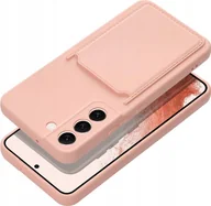 Etui i futerały do telefonów - OEM Futerał CARD CASE do SAMSUNG A16 5G różowy - miniaturka - grafika 1