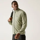 Bluzy męskie - Regatta Polar męski rozsuwany Hadfield Zielony, Rozmiar: L - miniaturka - grafika 1