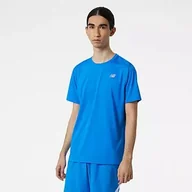 Koszulki sportowe męskie - New Balance Koszulka do biegania ACCELERATE SHORT SLEEVE MT03203SBU - miniaturka - grafika 1