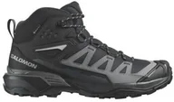 Buty trekkingowe damskie - Buty Salomon X Ultra 360 Mid GTX Black / Magnet - miniaturka - grafika 1