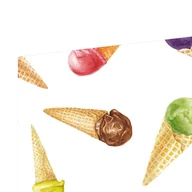 Naklejki na drzwi i meble - Deska kuchenna Lody - miniaturka - grafika 1