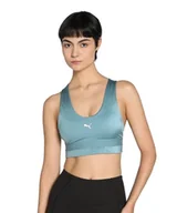 Biustonosze - PUMA Biustonosz damski Mid Impact Strong Shine Bielizna Top - miniaturka - grafika 1