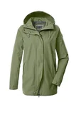 Kurtki damskie - G.I.G.A. DX Damska kurtka funkcyjna/outdoorowa wodoodporna kurtka funkcyjna z kapturem OOGS 1, blada oliwka, 46, 43344-000 - miniaturka - grafika 1