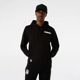 Bluza męska New Era  NFL Outline logo po hoody Las Vegas Raiders M - Gadżety dla kibiców - miniaturka - grafika 1