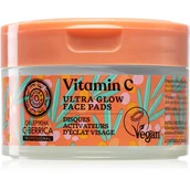 Kremy do twarzy - Natural Siberian TOOTHPASTE Wegańskie rozświetlające płatki do twarzy z witaminą C 20 szt OBLEPIKHA C-BERRICA - miniaturka - grafika 1