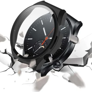 Etui ochronne 2w1 nakładka z szkłem Alogy do Xiaomi Mi Watch S1 Global Czarne - Akcesoria do smartwatchy - miniaturka - grafika 10