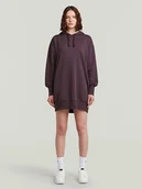 Sukienki - G-Star Sukienka dresowa w kolorze fioletowym - miniaturka - grafika 1