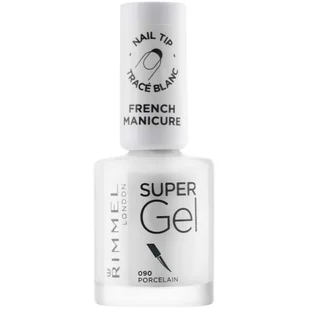 Rimmel London London Super Gel STEP1 lakier do paznokci 12 ml 090 Porcelain - Lakiery do paznokci - miniaturka - grafika 1