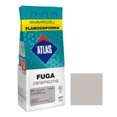 Fugi - ATLAS Fuga ceramiczna 034 jasnoszary alubag 2 kg - miniaturka - grafika 1