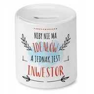 Skarbonki - Skarbonka Dla Inwestora na Urodziny na Prezent z Nadrukiem ze Zdjęciem - miniaturka - grafika 1