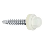 Wkręty - Wkręt-met Wkręt samowiercący farmerski 4,8 x 35 RAL 9010 - miniaturka - grafika 1