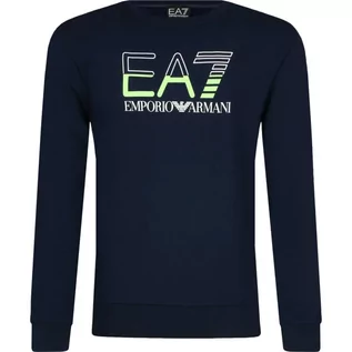 Bluzy dla chłopców - EA7 Bluza | Regular Fit - grafika 1