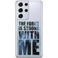 Etui i futerały do telefonów - ERT GROUP etui na telefon Samsung S21 ULTRA, case oryginalny i oficjalnie licencjonowany przez Star Wars, wzór Star Wars 015, optymalnie dopasowane, plecki z TPU częściowo przeźroczyste - miniaturka - grafika 1