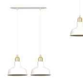 Lampy sufitowe - Emibig Ibor lampa wisząca 2-punktowa biała 1043/2 1043/2 - miniaturka - grafika 1