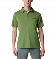 Koszulki męskie - Koszulka męska Columbia SUN RIDGE Polo - Canteen XL - miniaturka - grafika 1