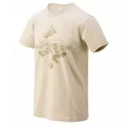 Odzież taktyczna i umundurowanie - T-Shirt Helikon-Tex (Mountain Stream) - Khaki - miniaturka - grafika 1
