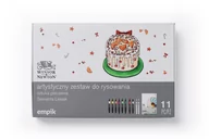 Kredki, ołówki, pastele i pisaki - Zestaw Promarker Zimowy z Sami i W&N - miniaturka - grafika 1