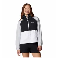 Kurtki i kamizelki sportowe damskie - Kurtka damska Columbia Spire Valley™ Windbreaker Rozmiar: XL / Kolor: biały - miniaturka - grafika 1