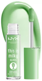 NYX Professional Makeup - This is Milky Gloss Milkshake - Błyszczyk do ust - 4 ml - MINT CHOC CHIP SHAKE - Błyszczyki do ust - miniaturka - grafika 1