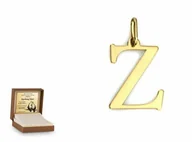 Zawieszki - Złota zawieszka 585 inicjały, imiona prezent - miniaturka - grafika 1