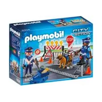 Playmobil Blokada Policyna 6924