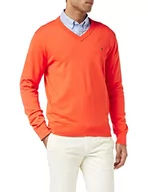 Swetry męskie - Tommy Hilfiger Sweter męski, Koral hawajski, S - miniaturka - grafika 1