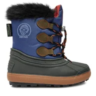 Buty dla chłopców - Śniegowce Boatilus Nippy 02 NN02 VAR.43PR Zielony - miniaturka - grafika 1