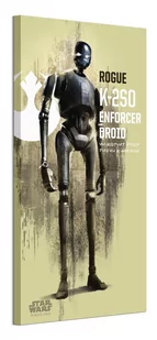 Star Wars Rogue One K-2SO - obraz na płótnie - Obrazy i zdjęcia na płótnie - miniaturka - grafika 1
