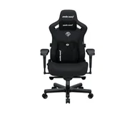 Fotele gamingowe - Anda Seat Kaiser 3 Pro XL Gamingowy do 200kg Tkanina Czarny - miniaturka - grafika 1