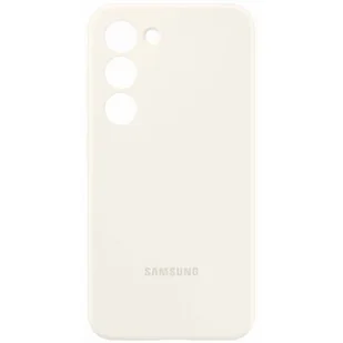 Samsung Etui Silicone Cover do Galaxy S23 EF-PS911TUEGWW Kremowy - Etui i futerały do telefonów - miniaturka - grafika 1