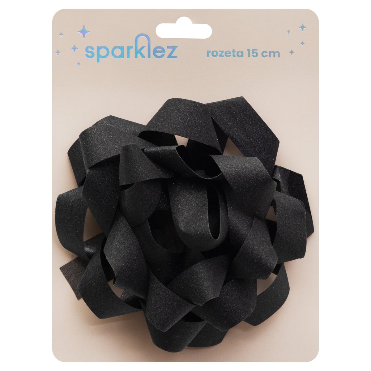SPARKLEZ Rozeta 15 cm czarna