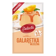 Galaretki - Delecta Galaretka mleczna smak moreli 60 g - miniaturka - grafika 1