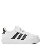 Buty dla dziewczynek - adidas Sneakersy Breaknet 2.0 El C IE3792 Biały - miniaturka - grafika 1