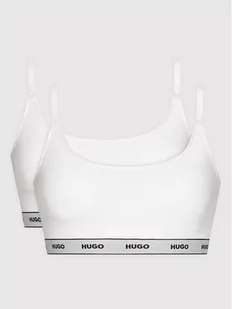 Hugo Komplet 2 biustonoszy topów 50469659 Biały - Bielizna sportowa damska - miniaturka - grafika 1