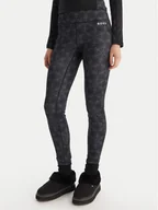 Pozostała odzież narciarska - Roxy Bielizna termoaktywna dolna Daybreak Brushed ERJLW03056 Czarny Slim Fit - miniaturka - grafika 1