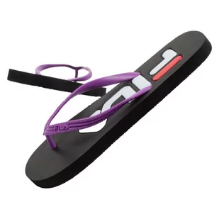 Japonki Fila Troy Slipper W FFW0005.83242 czarne - Klapki i japonki męskie - miniaturka - grafika 1