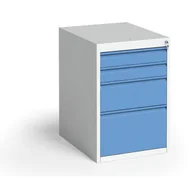 Pozostałe wyposażenie warsztatu - KOVONA Kontener z czterema szufladami S49800.2.B5.2.4K - miniaturka - grafika 1