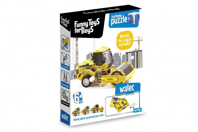 Artyk, puzzleruchome 3D Walec