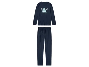pepperts!® Piżama chłopięca z bawełny organicznej (koszulka + spodnie) (Granatowy, 158/164) - Piżamy chłopięce - miniaturka - grafika 1