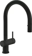 Baterie kuchenne - Franke Bateria ACTIVE NEO SM PULL-OUT SPRAY czarny mat 115.0554.088) 115.0554.088 - miniaturka - grafika 1
