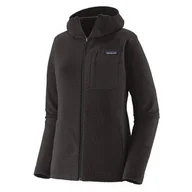 Bluzy sportowe damskie - Bluza damska Patagonia W's R1 Air Full-Zip Hoody Rozmiar: XS / Kolor: czarny - miniaturka - grafika 1
