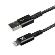 Kable USB - XTORM kabel USB Lightning 1m czarny - miniaturka - grafika 1